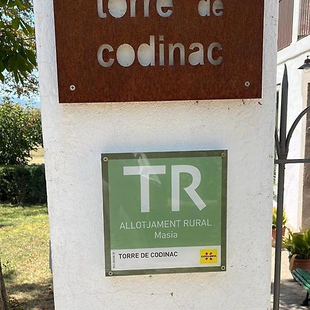 Torre De Codinac Villa San Pedro de Torelló Exteriör bild